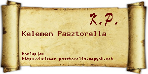 Kelemen Pasztorella névjegykártya